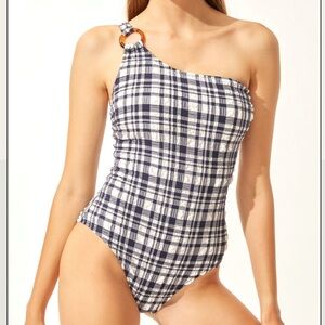 NWOT Solid&Striped Puckered Juliana one piece